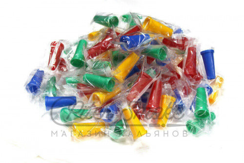 Одноразовые мундштуки (100 шт) (Черные)