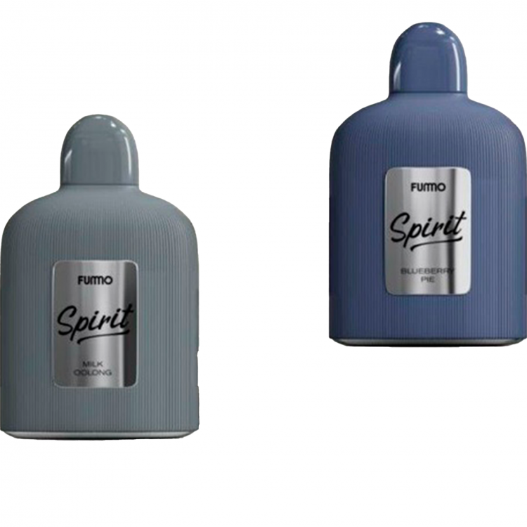 (М) Одноразовая электронная сигарета Fummo Spirit 7000 - Клубничный фраппе